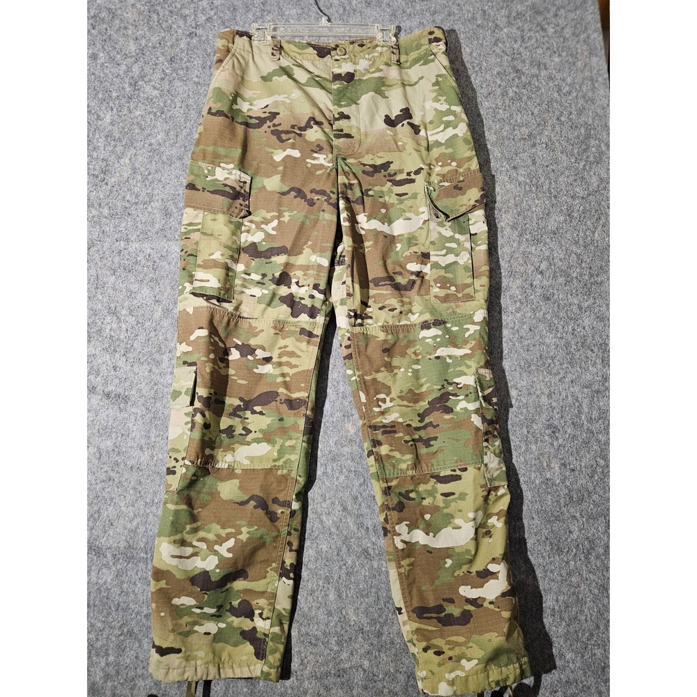 Military OCP Scorpion W2 Cargo Pants Mens Large Long Camo Insect Repellent OCP